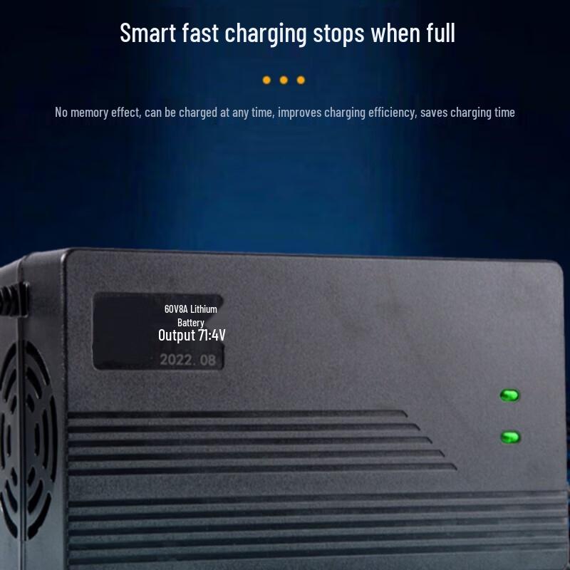 Smart 60V Lithium Battery Charger for Electric Vehicles