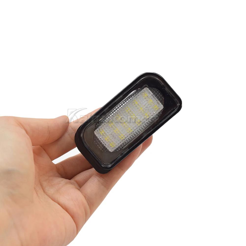 Car Canbus LED License Number Plate Light Assembly Replacement For Mercedes Benz C-class W203 R230 W209 C209 A209 SL