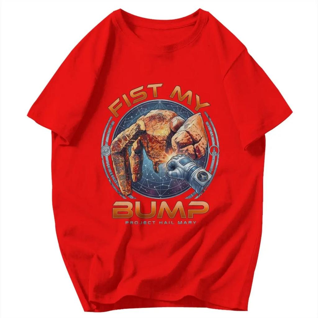 2026 Fashion Unisex Women T Shirt Project Hail Mary Fist My Bump Rocky Awesome Gifts Y2K Graphic Anime Unisex Clothes T Shirts