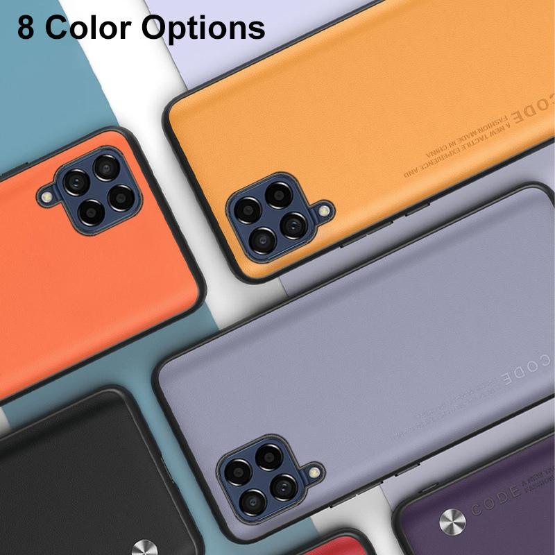 Luxury Leather Phone Case For Samsung Galaxy A72 A52 A42 A32 A22 A12 A52S A73 A53 A33 A13 A03 M52 M42 M32 M22 M12 M53 M23 Cover