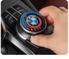 Carbon Fiber Multimedia Knob Stickers for BMW 1-7 Series X3-X7