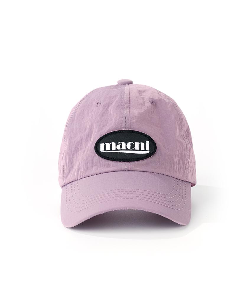 Makeuni Logo Patch Nylon Deep Cap Lavender