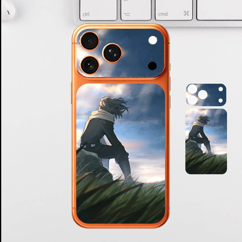 

Аниме S-Шота А-Айзава Однотонная Наклейка-Скин для iPhone17 Pro Max Задняя Пленка Чехол Обертка Антицарапающаяся Прочная Наклейка iPhone17pro