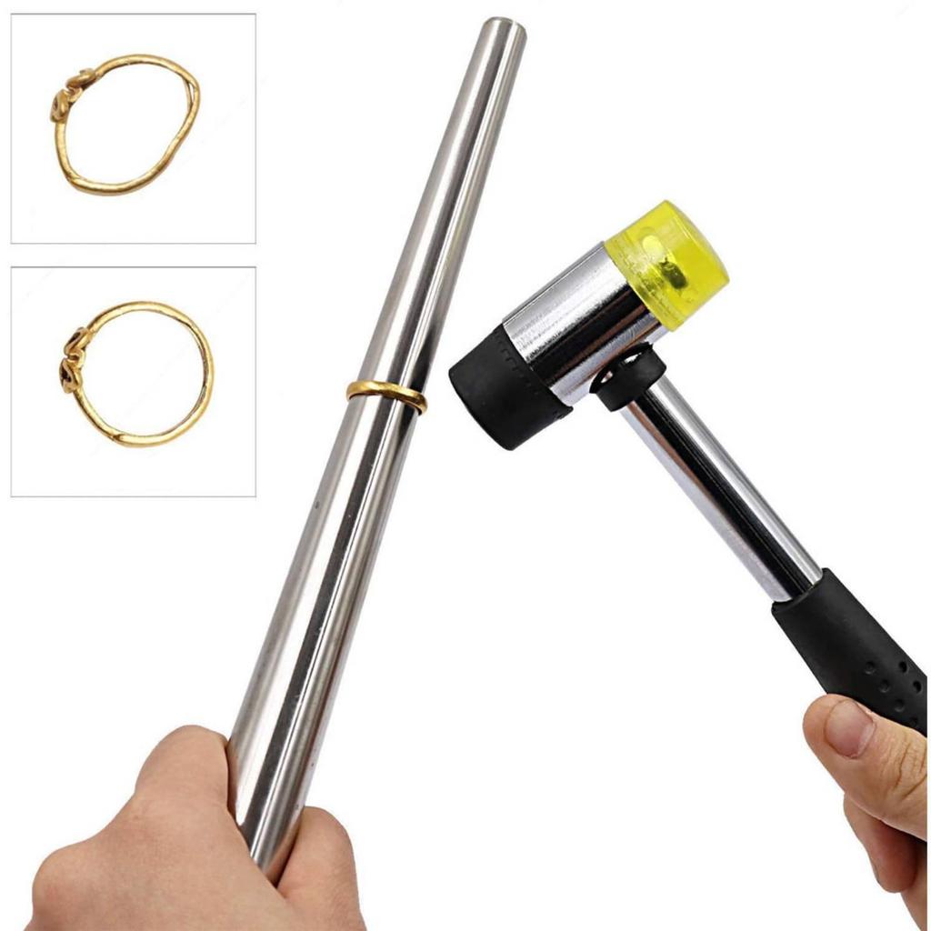 18 Pieces Jewelry Tool Kit Comprehensive Band Sizing Professional Finger Sizer for