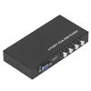 4 Port VGA Switcher SVGA Monitor Sharing Switch Box 4‑in‑1‑out for LCD PC TV Monitor