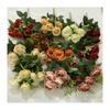 Romantic Rose Bouquet Fake Flowers For Wedding Decor With Real Touch Feelings