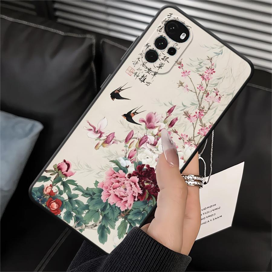 Retro Butterfly Case for Motorola Moto G22 Edge40 G71 G52 G50 G51 G73 G32 Edge 20 Pro 30 Lite G60s G53 G30 Phone Cover