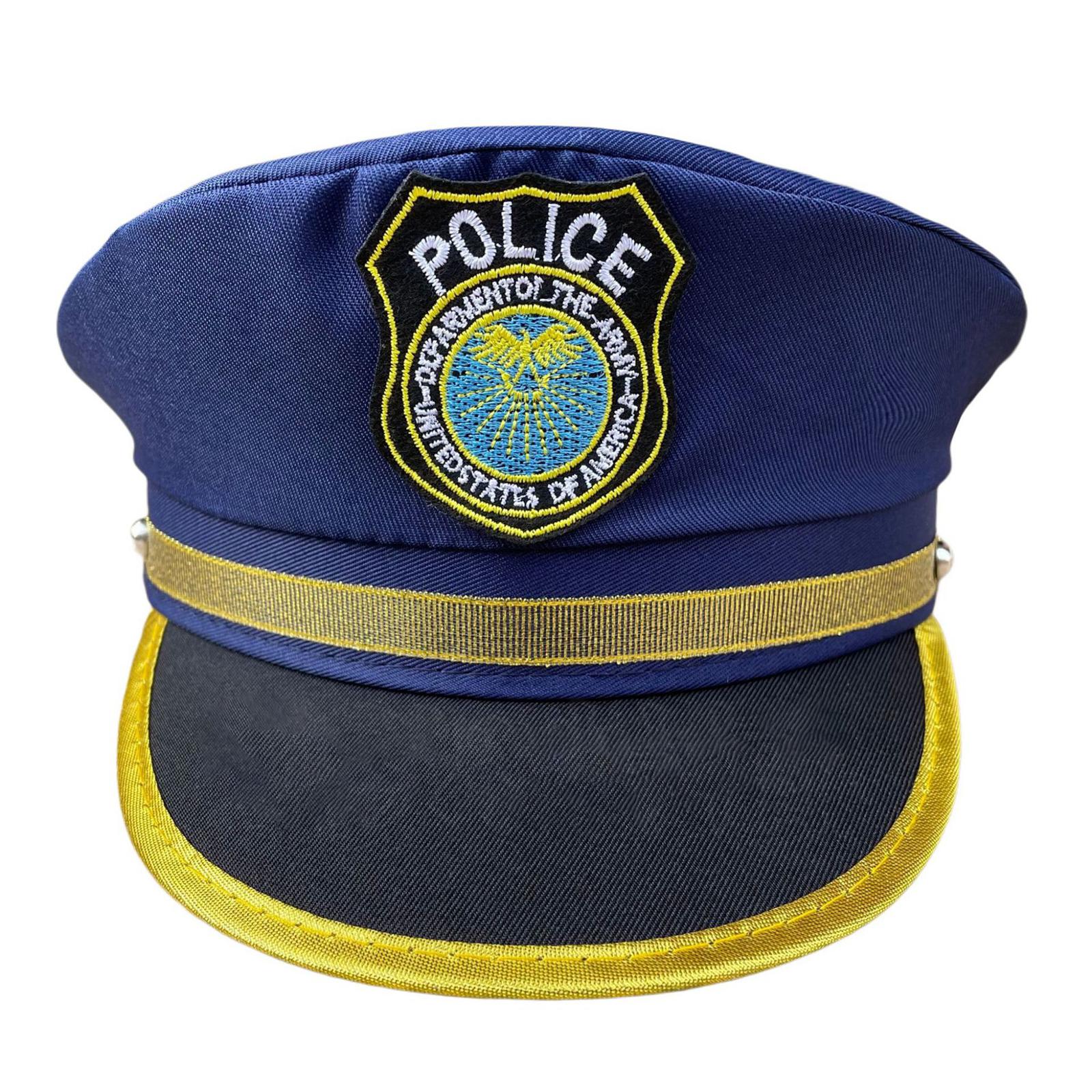 

Children Police Hat Cosplay Photo Prop Headdress Photographic Party Props Hat