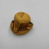 Wooden miniature Buddha statue Pocket Buddha Guardian deity Information Made of boxwood [Seated Marishiten] 3.8cm