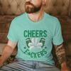 Cheers St Patricks Day Streetwear Harajuku Tshirt Vintage Green Clover  Beer T Shirts New Women Men Tiedye Holiday Tshirts