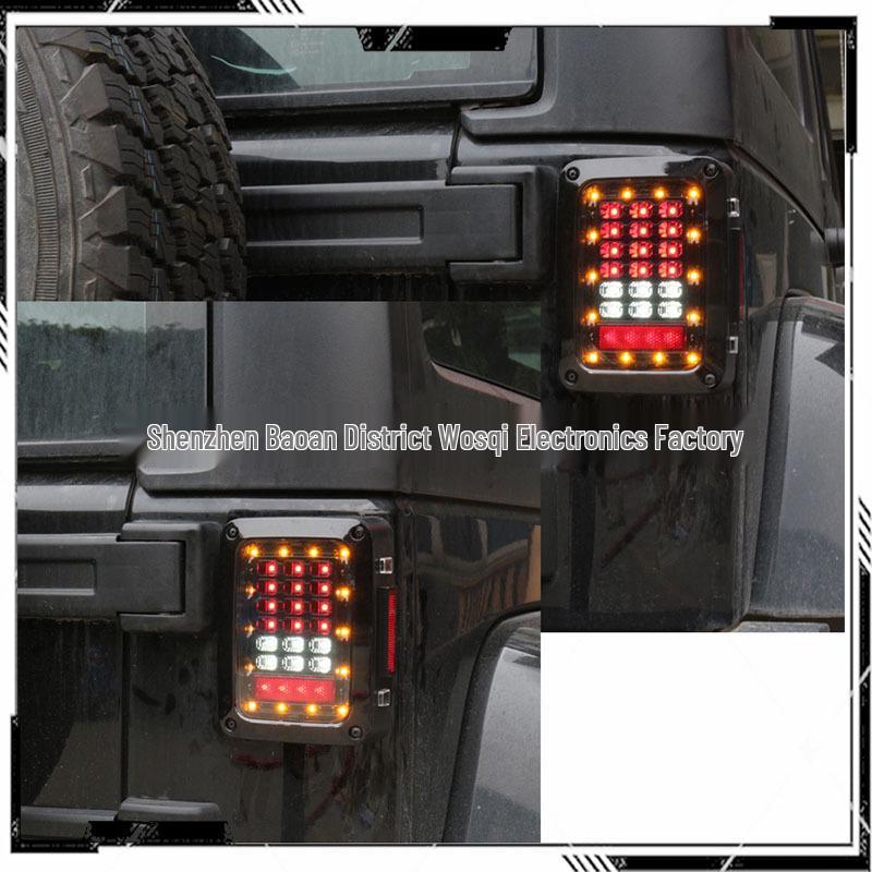 Compatible LED Taillight Assembly for European/American Jeep Wrangler