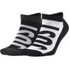 Nike JUST DO IT Ankle Socks Unisex Black White SX5771-944