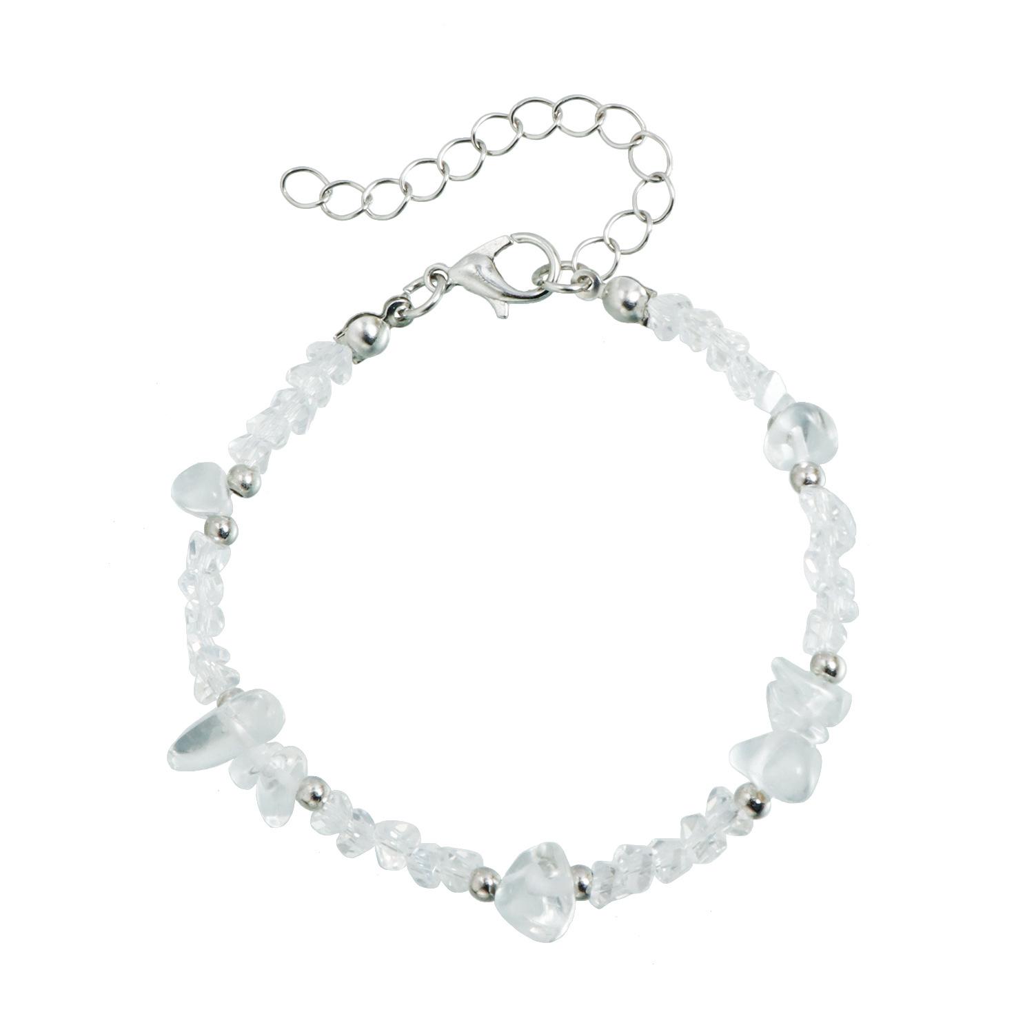 European and American jewelry hollow love irregular artificial stone necklace women s ins cold fashion style jewelry set