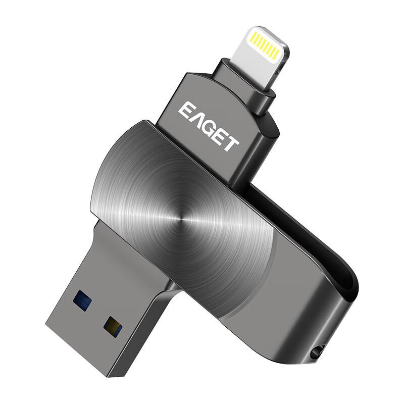 

EAGET i66Plus Dual-Interface USB 3.0 Lightning Flash Drive