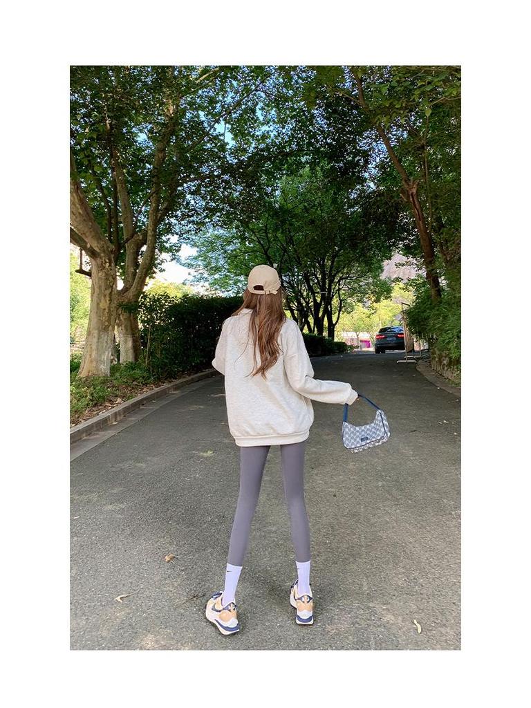 High-Waist Seamless Barbie Yoga Pants for Women - Thin Summer Cropped Pants for Fitness, Spring/Autumn Wear