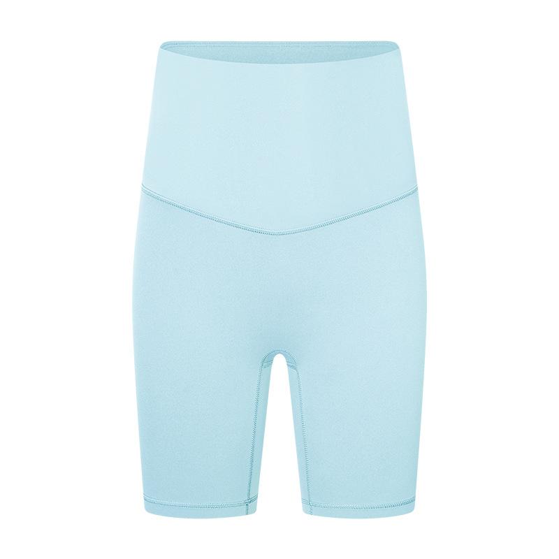 Fitness Yoga Shorts Stretch High Waist Nude Feeling Sports Shorts