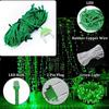 12 Meter (39Ft) LED Rice String Lights – Green Fancy Decorative Fairy Lights for Indoor Outdoor Use, Bedroom, Wedding & Festival Ambience Pack of 1