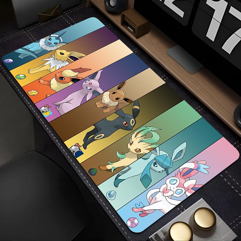 Mouse Pad Pokemon Computer Keyboard Pad Carpet XXLr Gaming Accessories Designed specifically Mousepad Big Gamer Desk Mat Table