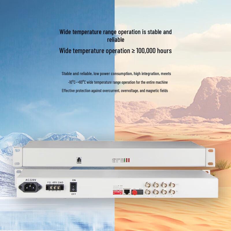 Transceptor Óptico PDH LIJIA 4E1/4*2M