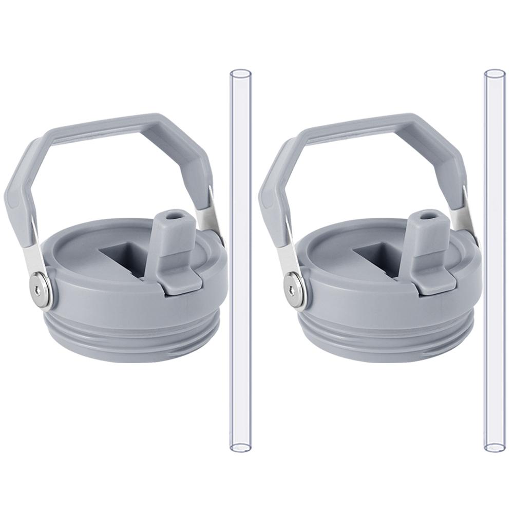 40/30oz Becher Klappstrohhalm Deckel Ersatz Passend für Becher Auslaufsicher Spritzwassergeschützt Becher Oberteil mit Griff Wiederverwendbare Becherabdeckung