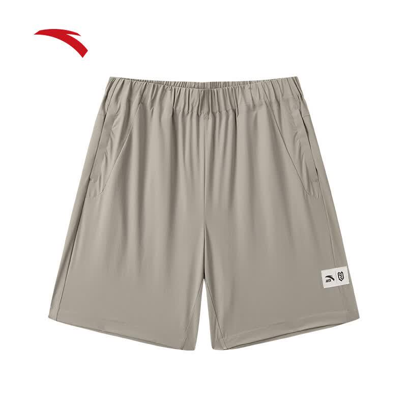 Anta Fan Zhendong Series Unisex Ice Silk Casual Shorts
