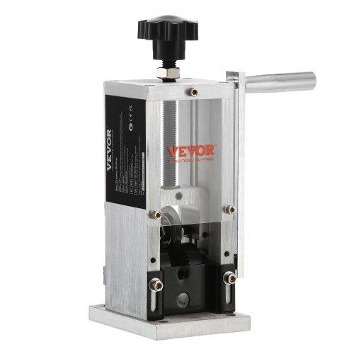 VEVOR Manual Wire Stripping Machine, 1.5 mm-30 mm Copper Stripper with Hand Crank or Drill Powered, Visible Stripping Depth Reference