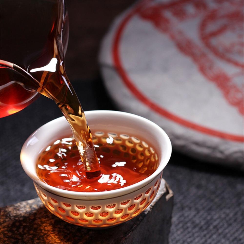 Yunnan Pu-erh Tee 357g Reif Chen Xiang Natürliche Energie Einfache Zubereitung Gesundheitsvorsorge
