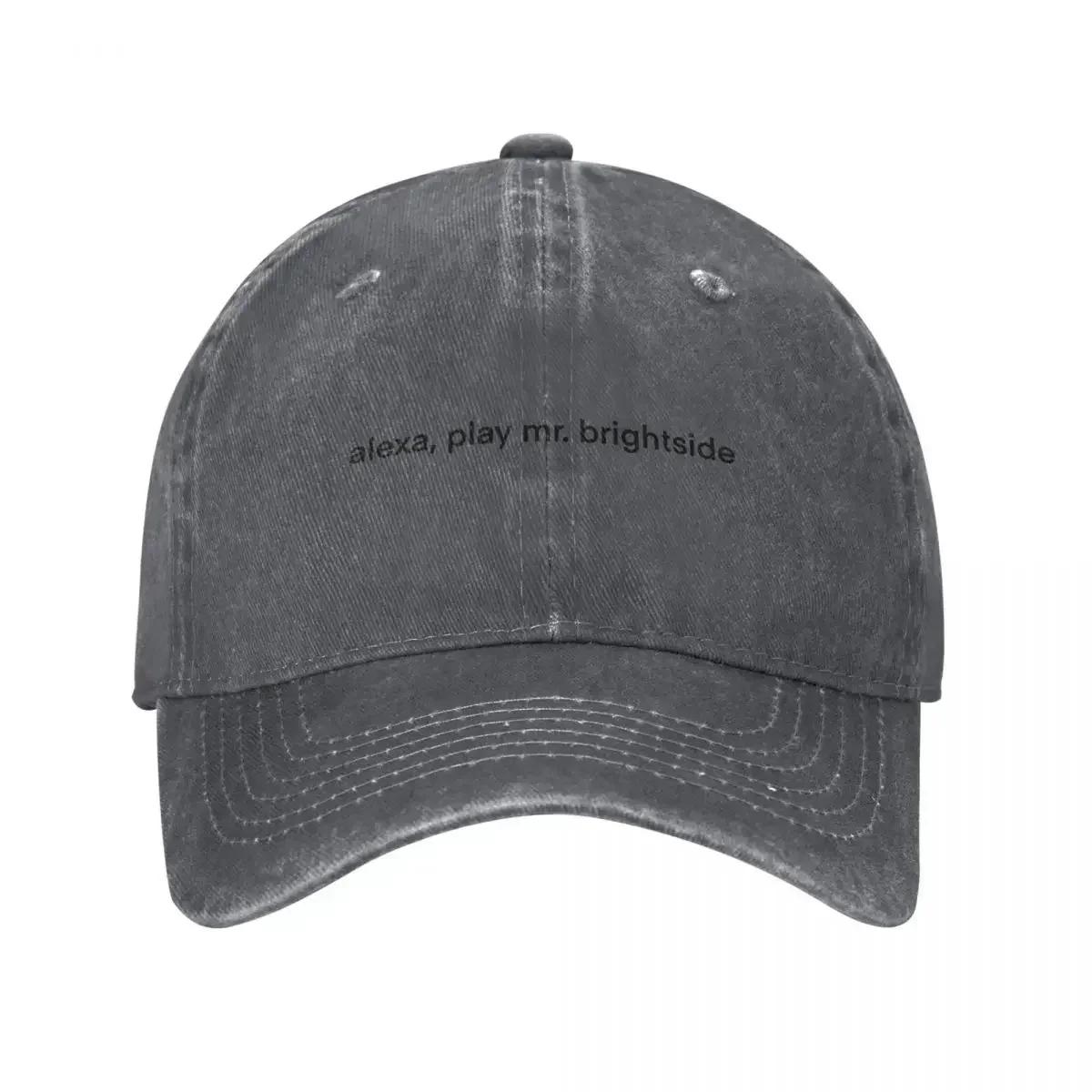 Alexa Play Mr Brightside Baseball Cap Fashionable Luxury Cap Summer Hat Western Hat Womens Beach Outlet  Unisexs