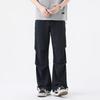VUUG Men's Pleated Quick-Dry Ice Silk Cargo Pants