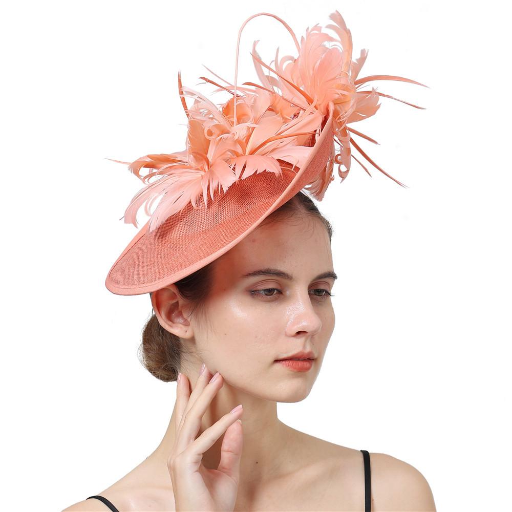 Aristocratic Temperament, Horse Racing Festival, Feather Top Hat, Socialite Family Will Party, Hair Accessories, Dress, Headgear, Hat Style