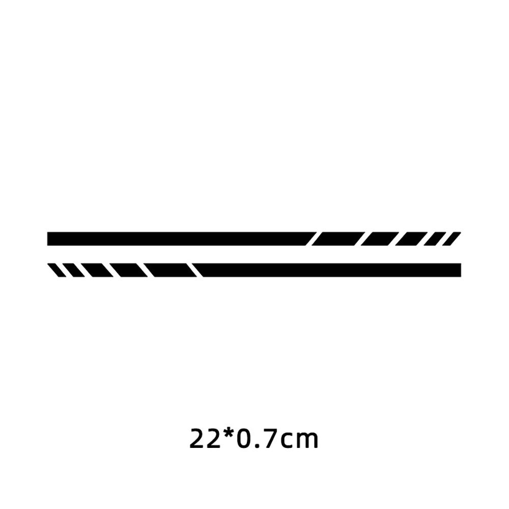 2PCS Stripes Sticker Rearview Mirror Decal For Mercedes Benz A B C E CLA S V R ML AMG W176 C117 W205 W204 W213 W212 C253 Decal