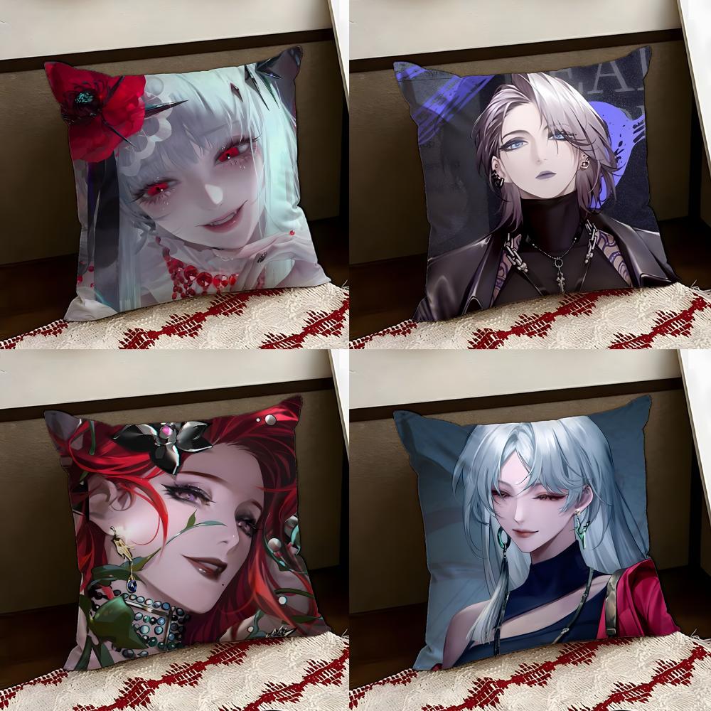 Game Anime PPath To NNowhere Cushion Cover Reversible Soft Durable Pillow Cover Home Car MultiScene Use for Daily Comfort