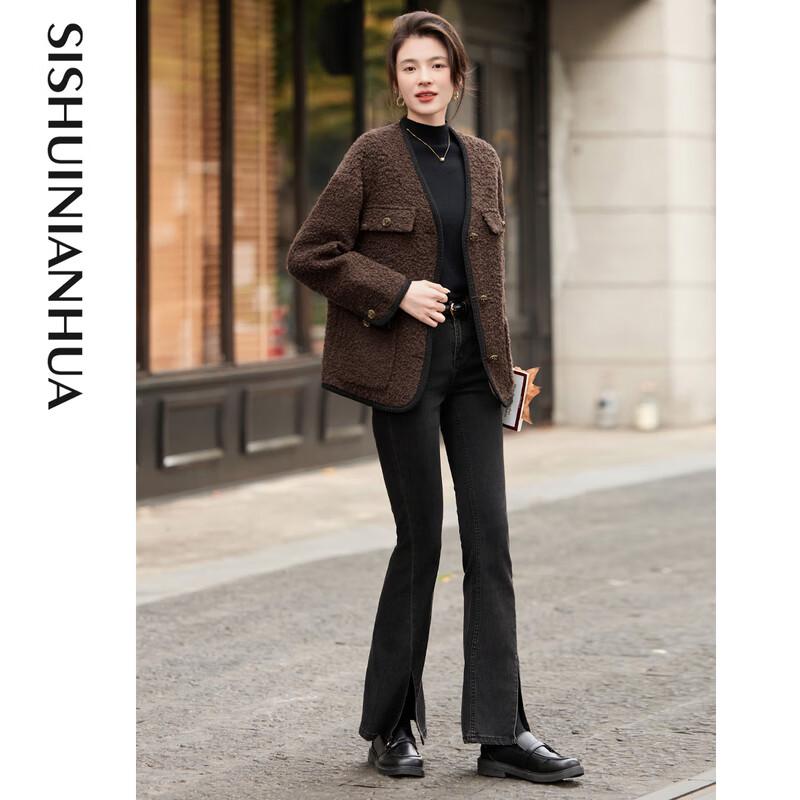 

Fleeting Years Women s Elegant Long-Sleeve Short Coat 245360W1 S