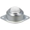 4PCS Mini Swivel Caster 360° Rotatable Round Ball Pulley Storage Box Roller for Furniture, Storage Boxes, Cabinet, Trash