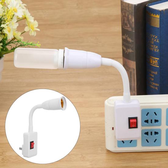 Lamp Holder LED Easy Installation Safe Lights Safety Reliable One Key Operation Flame-retardant