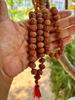 LAB CERTIFIED 108+1 Bead Rudraksha Mala 10 Mukhi 10 Faces (10 Mm Bead) Lord Shivas Rosary Jaap Mala Yoga Prayer Healing, Rare Rudraksha