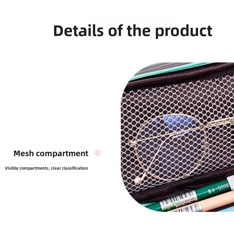 Minimalist Student Stationery Storage Fruit Pencil Case Oxford Cloth Pen Bag Large Capacity School Supply