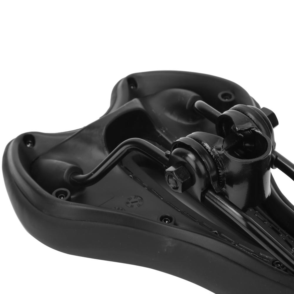 Silicone Bike Seat Hollow Comfortable Mountain Bicycle Saddle Cushion Cycling Accessories with Small Rain Cover