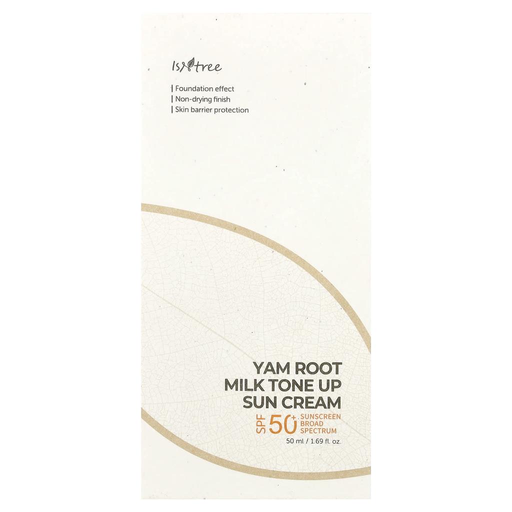 Yam Milk Tone Up Sunscreen, Spf 50+, 50Ml(1.69Fl Oz)