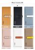 Baellerry Women's Korean Style Color Block Multi-Card Long Wallet Clutch