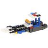 4in1 Construction Blocks Police Car Robot Plane Set of 4