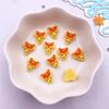 50pcs Resin Colorful Mini 3D Simulated Bread Nail Art Decor Donuts Pizza Biscuit Flat Back Scrapbooks DIY Jewellery Decor Crafts