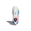 Adidas Exhibit B Wear Resistant Non Slip White Green Blue Sneakers GZ9552