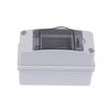 2/1Pcs Power Distribution Protection Box Circuit Breaker Box Waterproof Distribution Box For El Workshop Power Stations