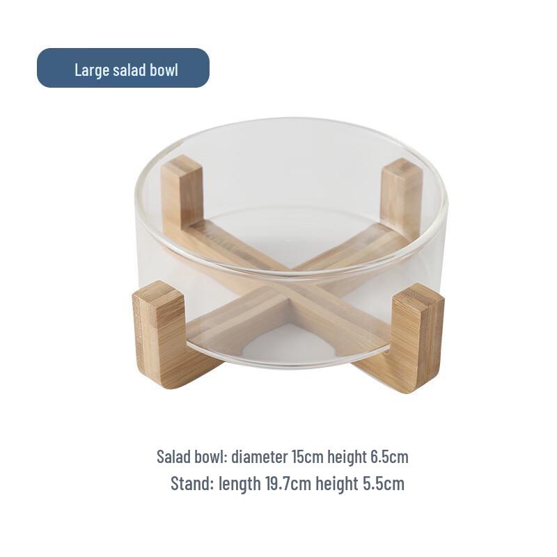 Qianxing High Borosilicate Glass Salad & Dessert Bowls