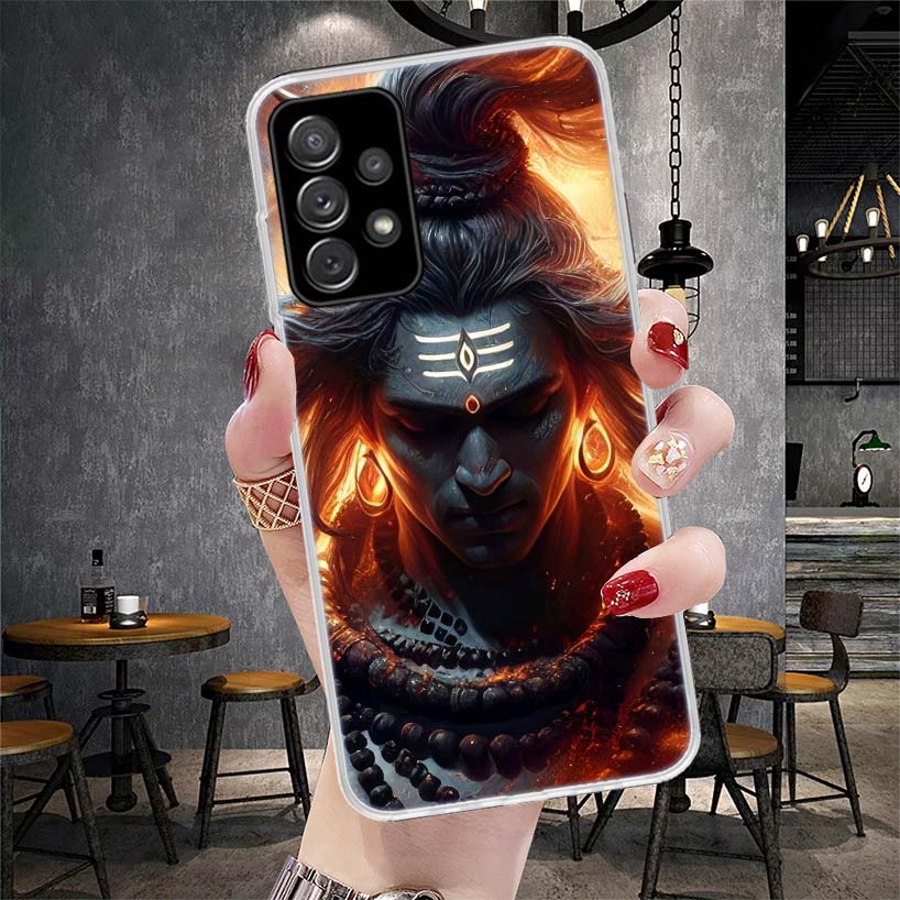 Lord Shiva Hindu God Buddha India Soft Phone Case For Samsung Galaxy S22 S23 S24 S25 Edge S26 Ultra S20 FE S21 Plus + Fundas Coq