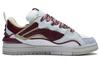 Li Ning Wave Golden Slip Resistant Abrasion Resistant Low top Skateboard Shoes Men's White Red AECS073-6