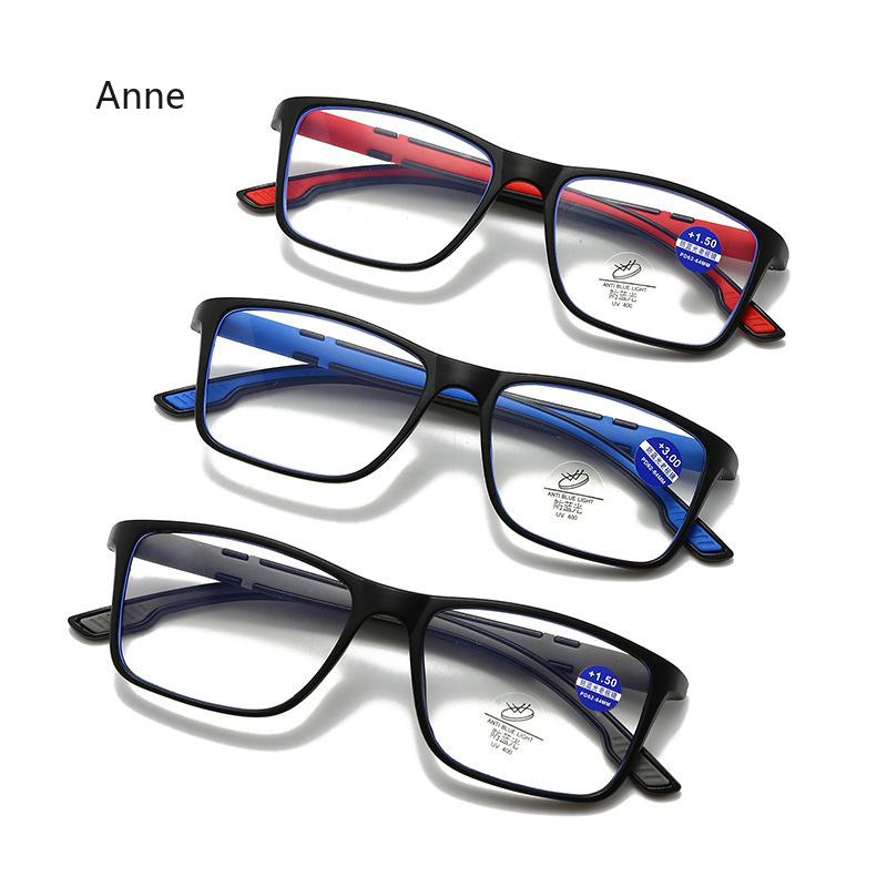 Fashion Men Women Reading Glasses Square Sport Plastic Presbyopia Hyperopia Reading Eyeglasses+1.0+1.5+2.0+2.5+3.0+3.5+4.0