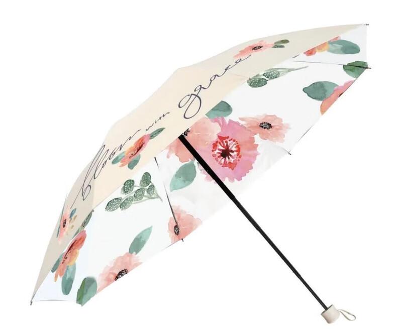 Paradise Floral UV Protection Dual-Use Umbrella