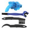4pcs Bicycle Chain Cleaner Kit Portable Bike Chain Scrubber Cleaning Brush Tool Set